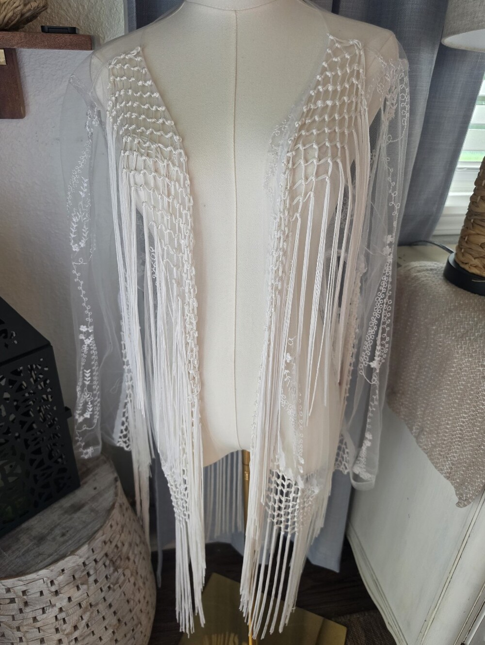 Antthony lace kimono